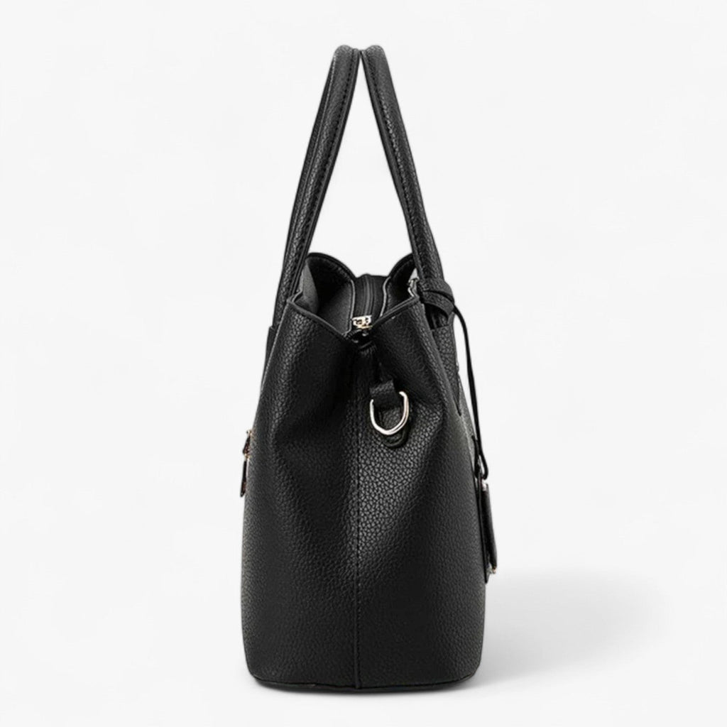 Chic Versatile Leather Everyday Handbag in Six Colours