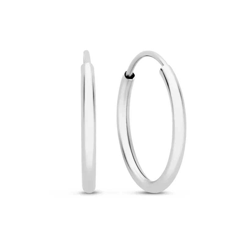 Classic Thin Hoop Earrings