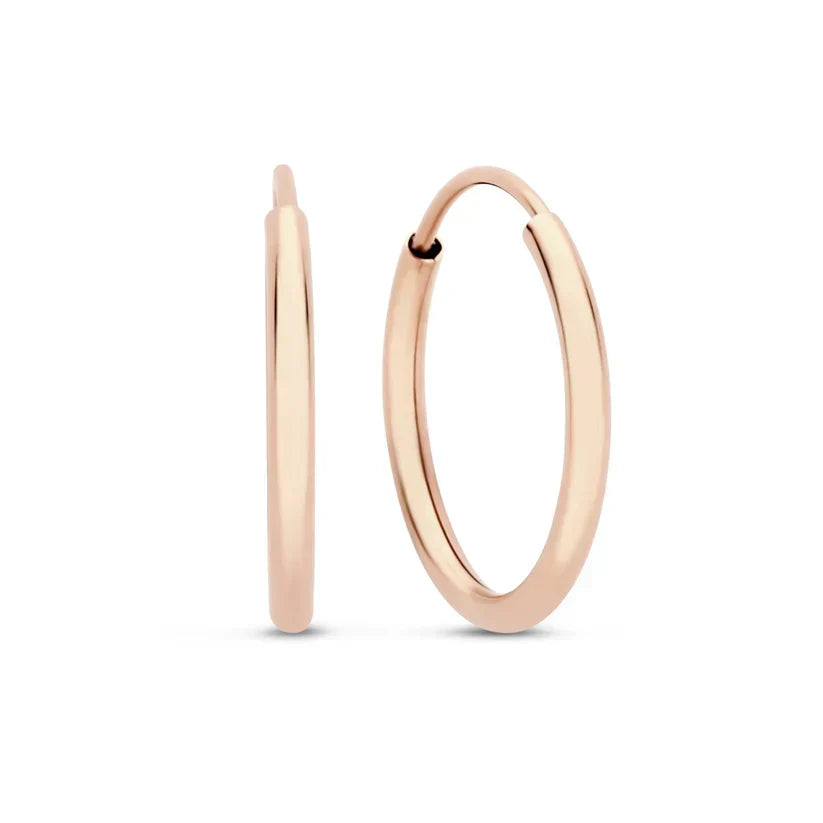 Classic Thin Hoop Earrings