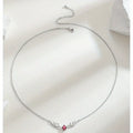 Hertengeweiketting met hartbedel