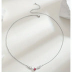 Hertengeweiketting met hartbedel