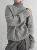 Oversized Roll-Neck Jumper with Relaxed Long Sleeves