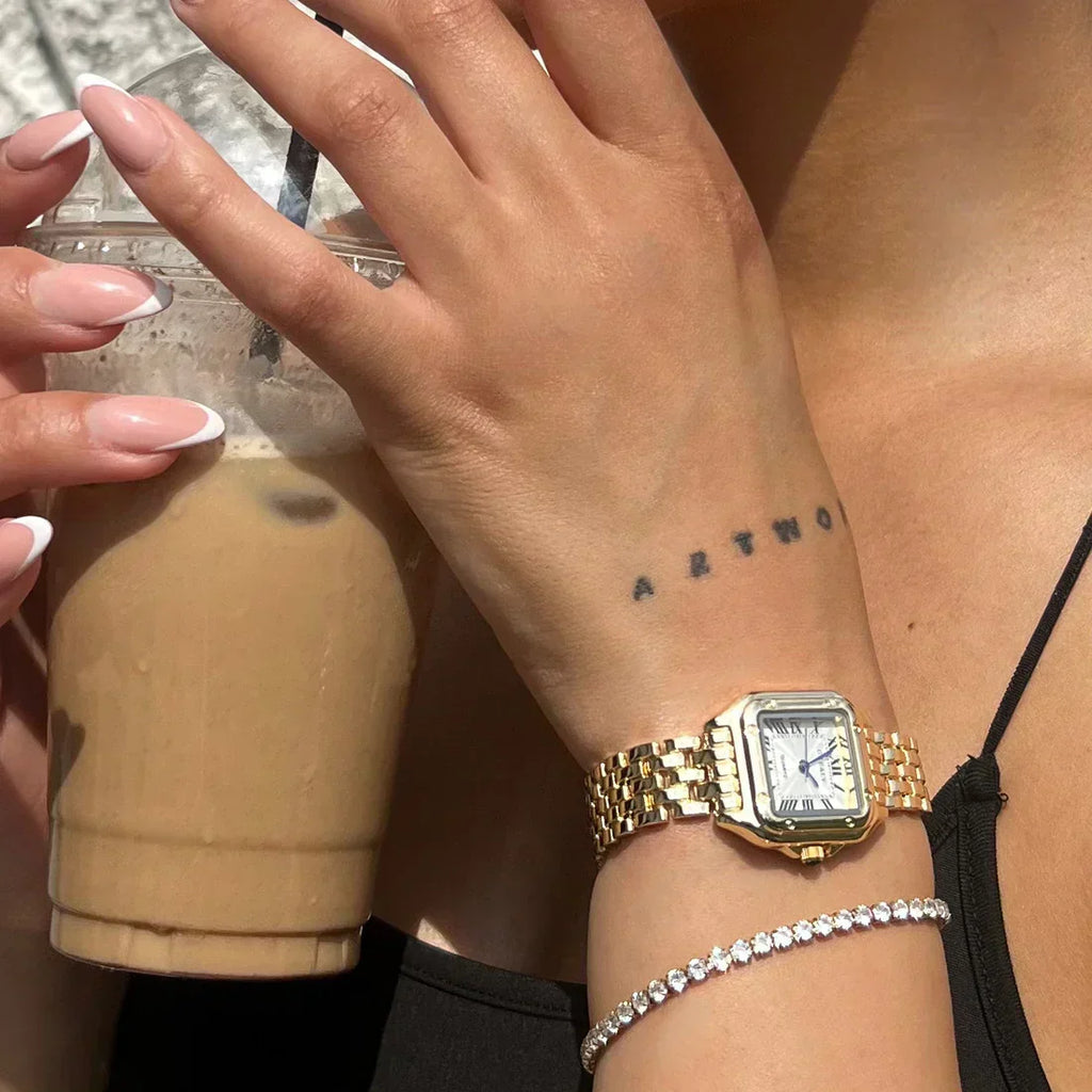 Wristwatch in Three Finishes