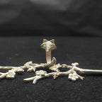 Silver-Tone Fox Ring