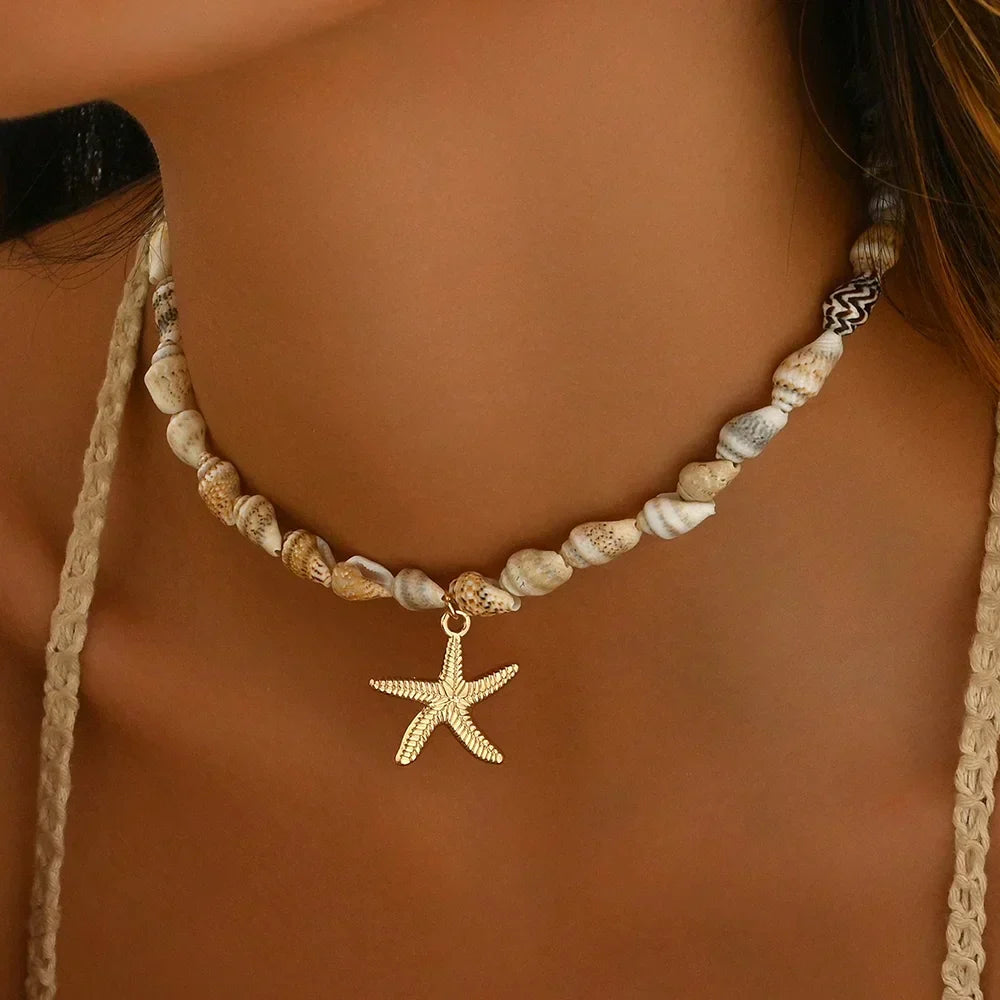 Seashell Pendant Necklace in Ten Styles