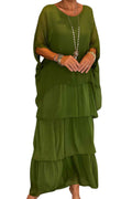A-Line Maxi Dress with a Flowing Skirt for Special Occasions