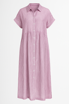 Midi Dress with Side Pockets and a Comfortable Everyday Cut