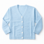 Cosy Knitted Cardigan with Soft Drape and Relaxed Fit