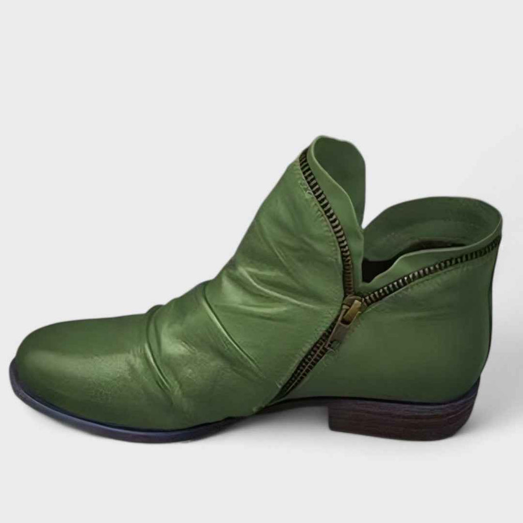 Ankle Boots with Gel Insole and 4 cm Supportive Block Heel