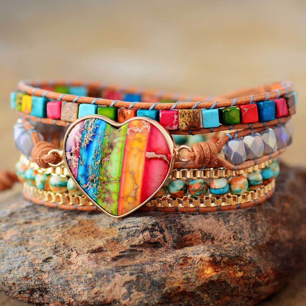 Jasper Chakra Bracelet