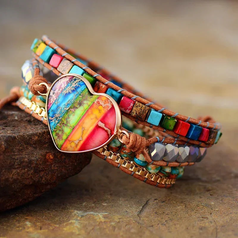Jasper Chakra Bracelet