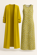Elegant Blazer Matching Set with Soft Tailored Finish