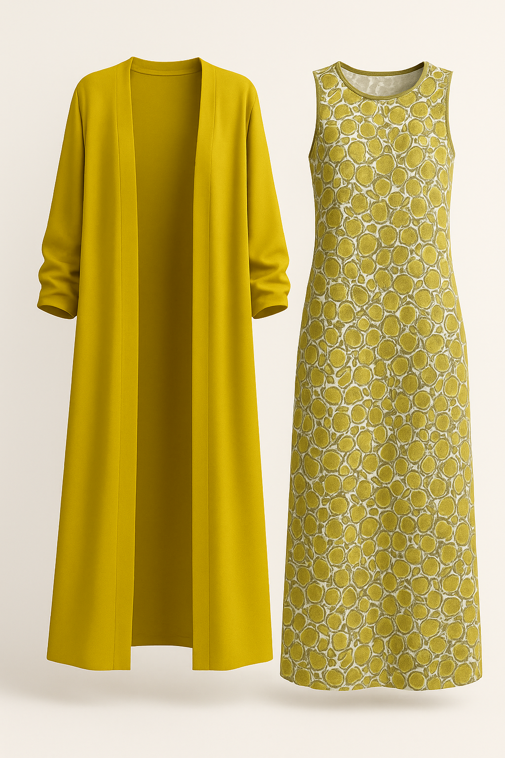 Elegant Blazer Matching Set with Soft Tailored Finish