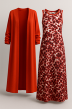 Elegant Blazer Matching Set with Soft Tailored Finish