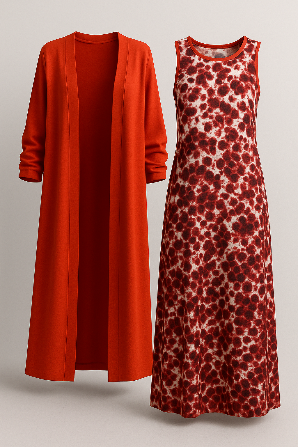 Elegant Blazer Matching Set with Soft Tailored Finish