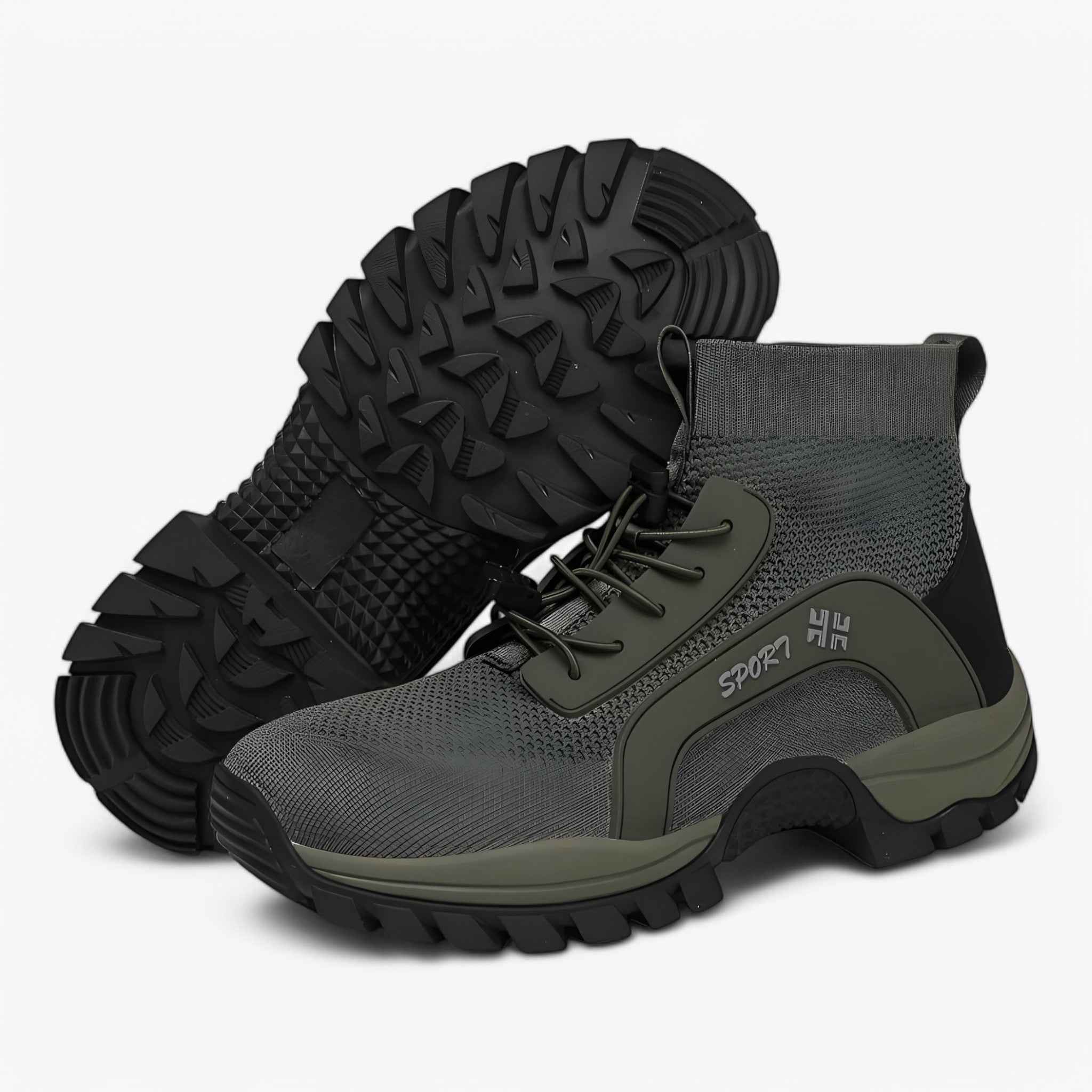 Minimalistische barefoot sneakers met flexibele zool en mesh