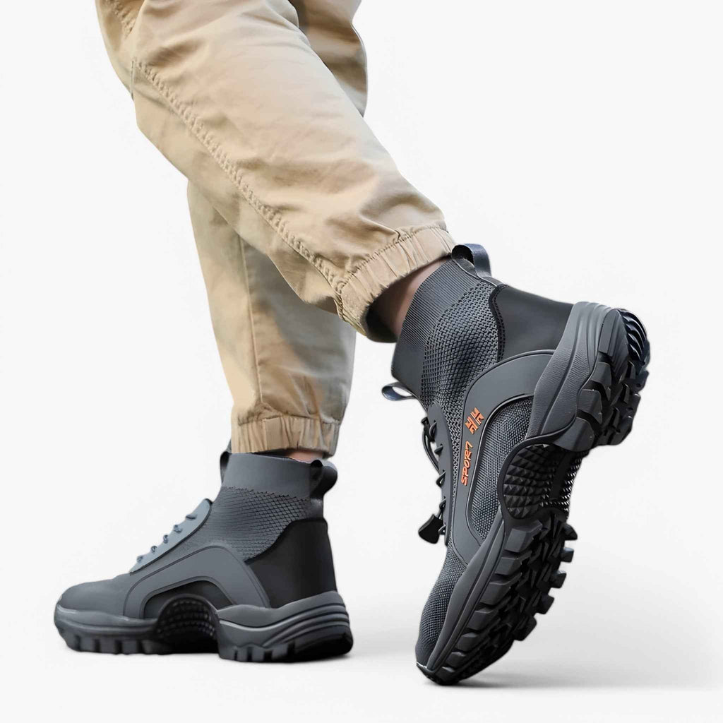 Minimalistische barefoot sneakers met flexibele zool en mesh