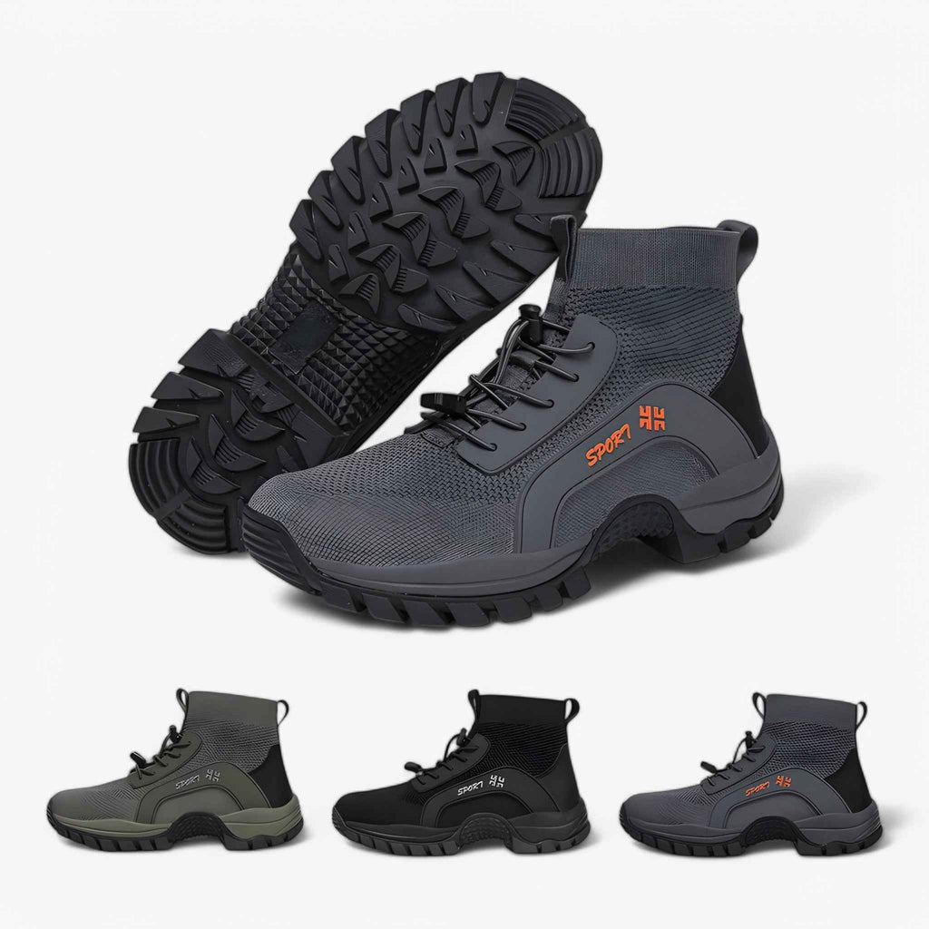 Minimalistische barefoot sneakers met flexibele zool en mesh