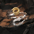 Adjustable Two-Tone Branch Ring