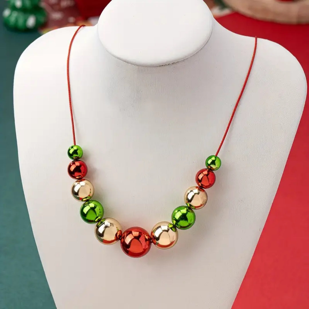 Colourful Christmas Necklace