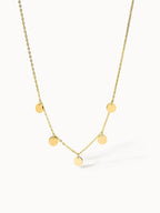 Ketting met boeddhahanger in twee metaalkleuren