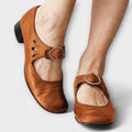 Sandalen van imitatieleer met zachte zool en verfijnd dagelijks ontwerp