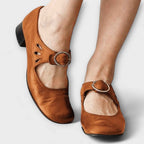 Sandalen van imitatieleer met zachte zool en verfijnd dagelijks ontwerp