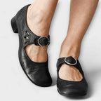 Sandalen van imitatieleer met zachte zool en verfijnd dagelijks ontwerp