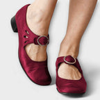 Sandalen van imitatieleer met zachte zool en verfijnd dagelijks ontwerp