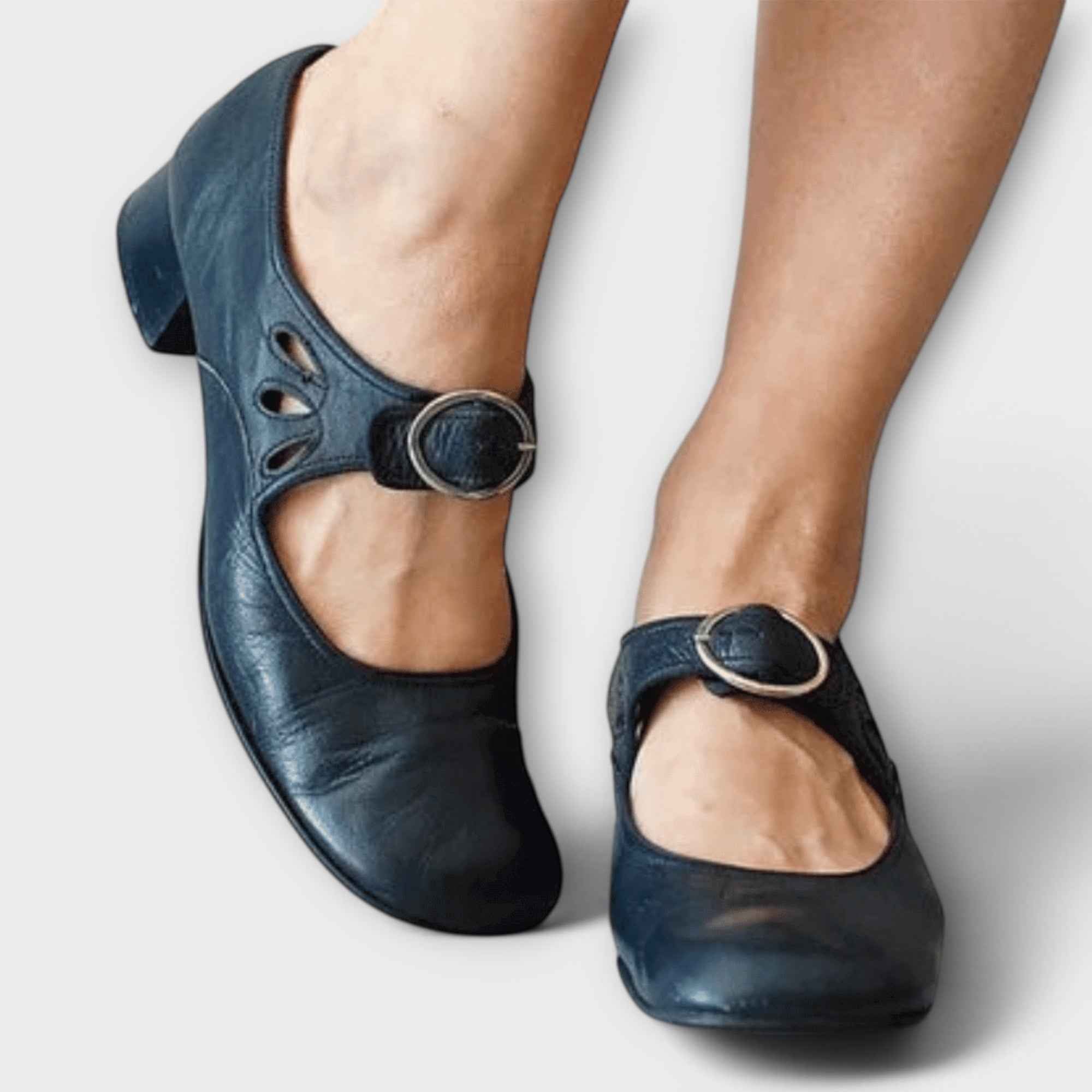 Sandalen van imitatieleer met zachte zool en verfijnd dagelijks ontwerp