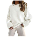 Oversized Fluffy Knit Jumper with Soft Loose-Fit Shape