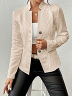 Tailored Blazer with a Structured Shape and Clean Lines
