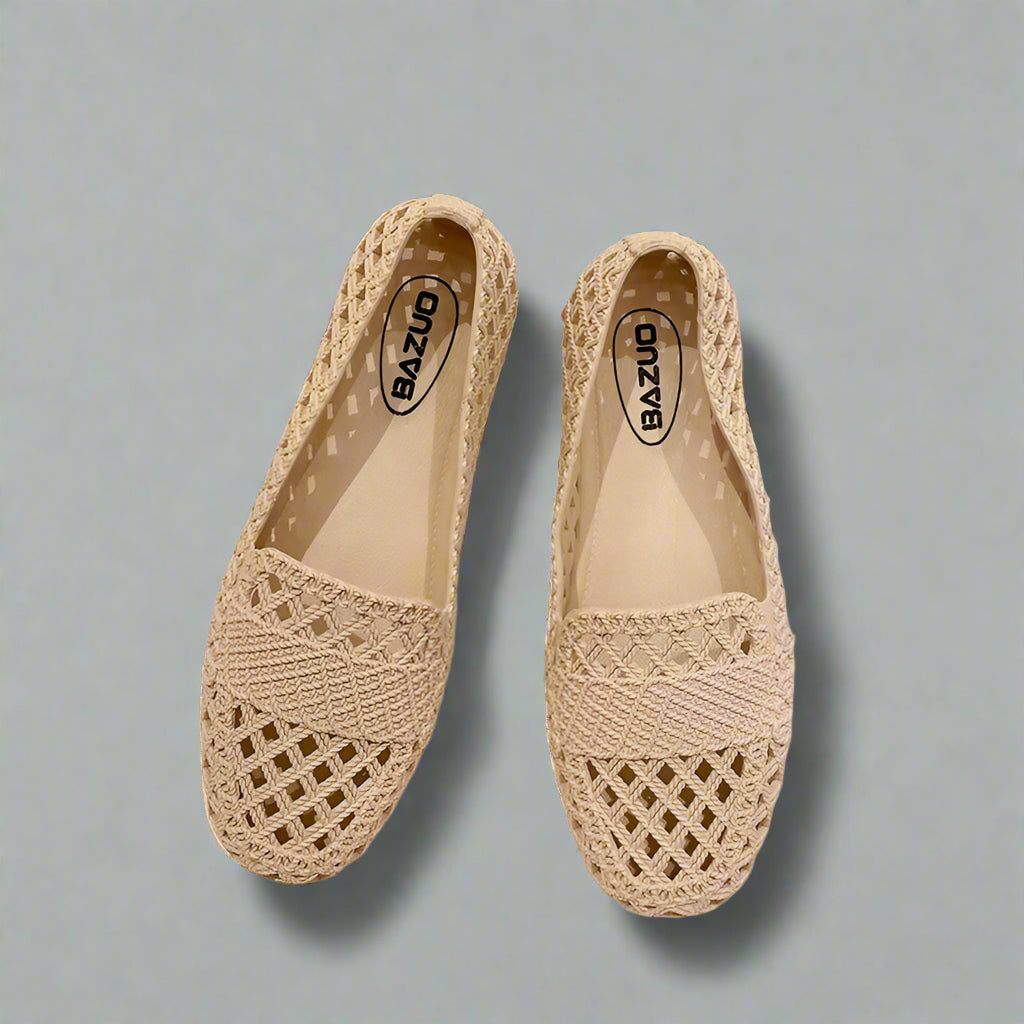 Woven Slip-On Loafers