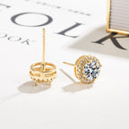 Sparkle Earrings in Gold Tone