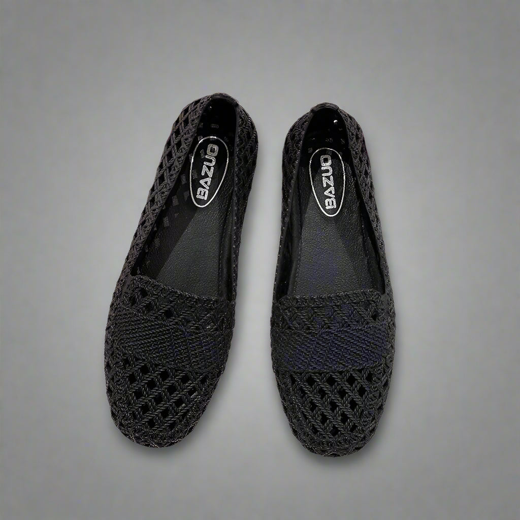 Woven Slip-On Loafers