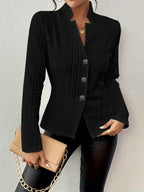 Tailored Blazer with a Structured Shape and Clean Lines