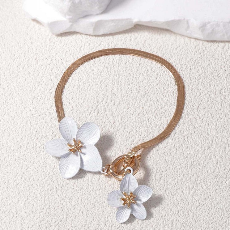 White Blossom Bracelet