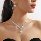Conjunto de Joias Jardim de Cristal