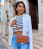 Compact Crossbody Phone Bag for Phone, Keys and Cards