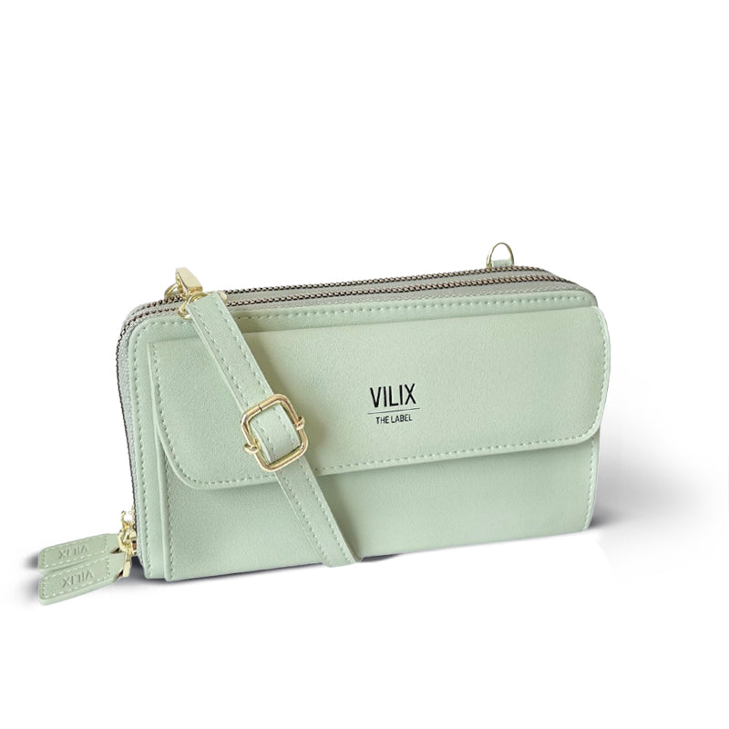 Compact Crossbody Phone Bag for Phone, Keys and Cards