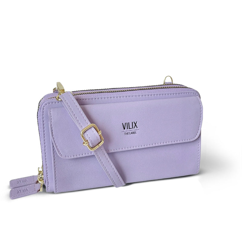 Compact Crossbody Phone Bag for Phone, Keys and Cards
