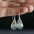 Dandelion Pendant Earrings