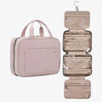 Large Fold-Out Multi-Layer Toiletry and Cosmetic Bag