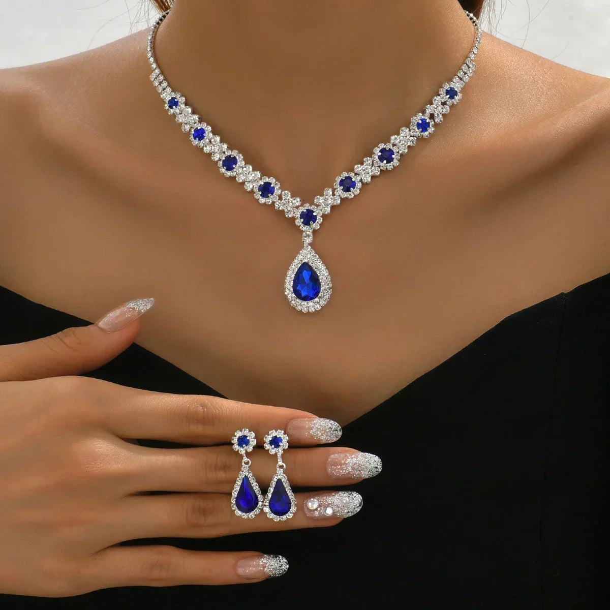 Crystal Garden Jewellery Set
