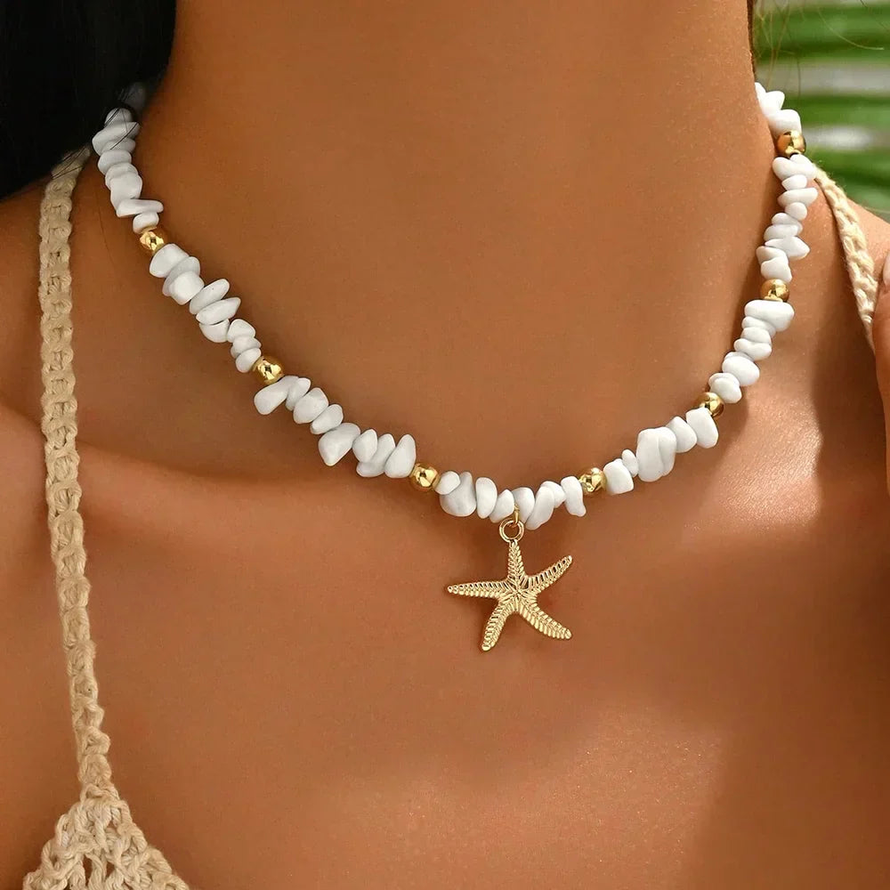 Seashell Pendant Necklace in Ten Styles