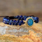 Jasper and Opal-Look Bead Bracelet