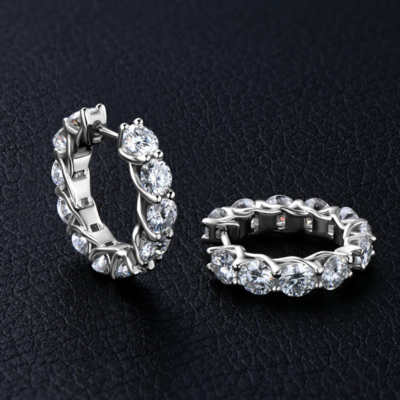 Spark Earrings in Two Tones