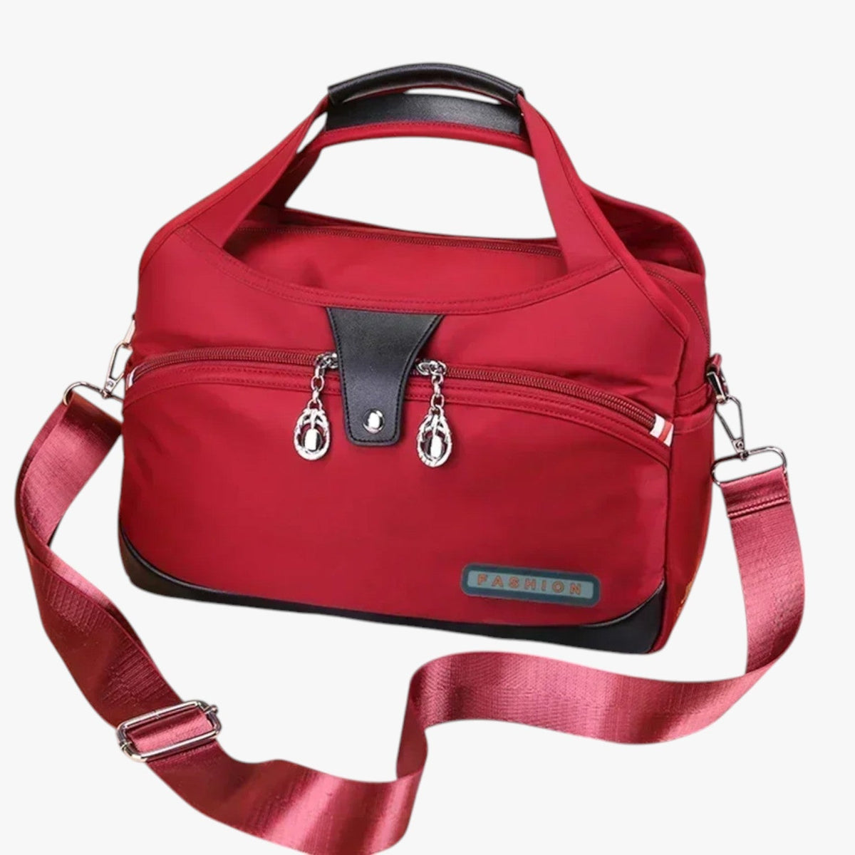 Elegant Roomy Shoulder Bag with Organised Compartments
