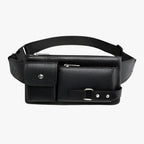 Multifunctional Leather Hands-Free Belt Bag