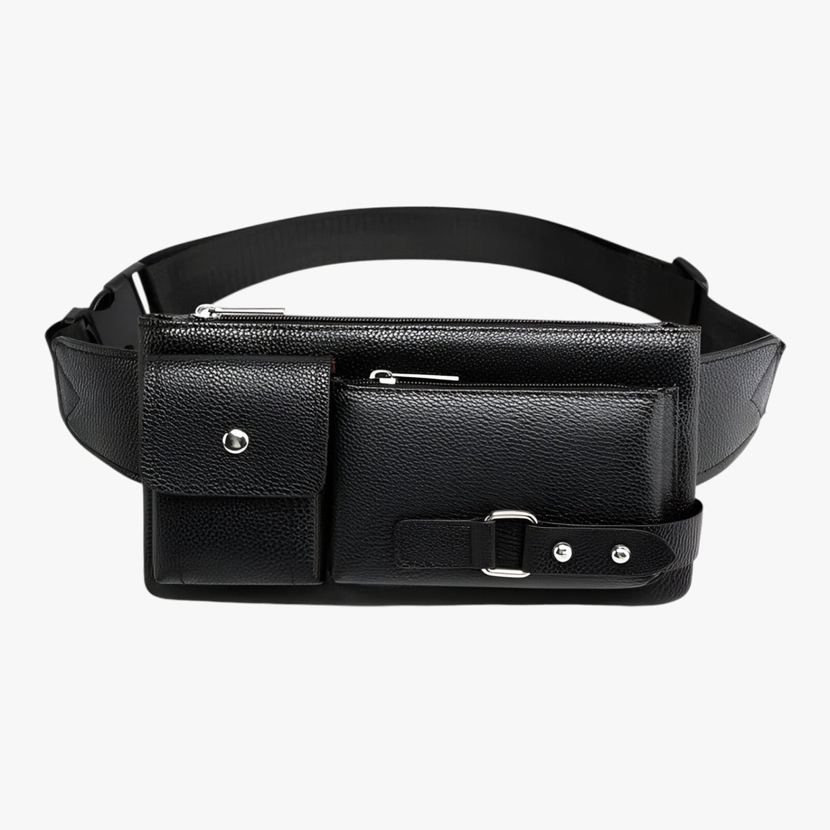 Multifunctional Leather Hands-Free Belt Bag